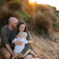 A Maternity Session with a Playful Pup in Mt Eliza